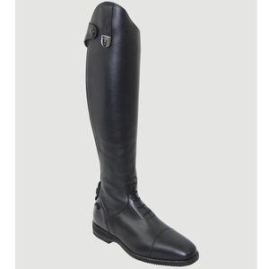 Tucci Time Sofia Tall Boots Size 39 E Black